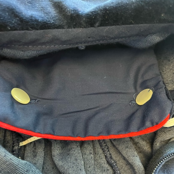 Vtg Petit Jardin Baby Boy Nautical Sailor Romper M - Picture 3 of 9